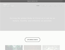 Tablet Screenshot of immersediscipleship.com